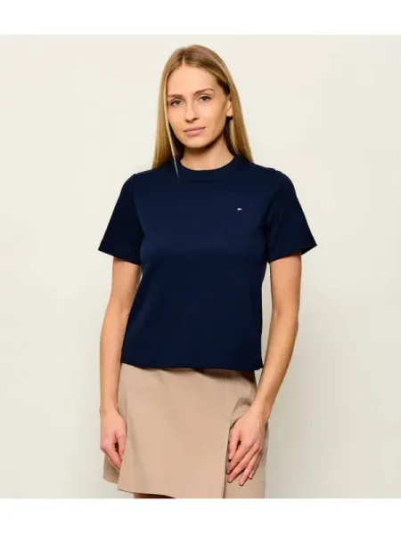 TOMMY HILFIGER Póló sötétkék kék