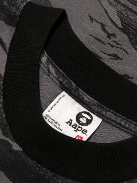 Μπλούζα Aape By *a Bathing Ape® παραλλαγής γκρι