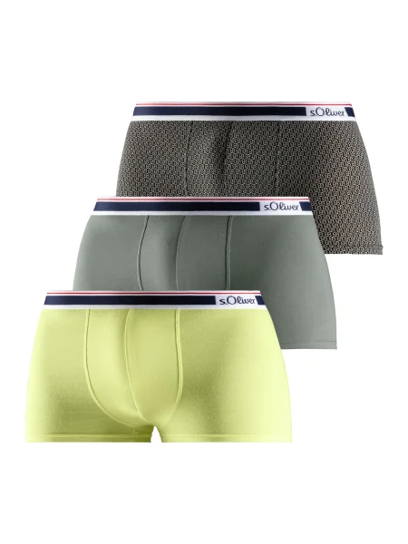 S.Oliver Boksarice apno / bazaltno siva / črna bela