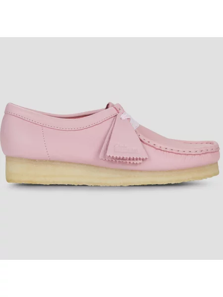 Pantofi Clarks Originals roz