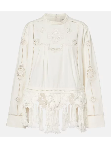 Top Isabel Marant alb