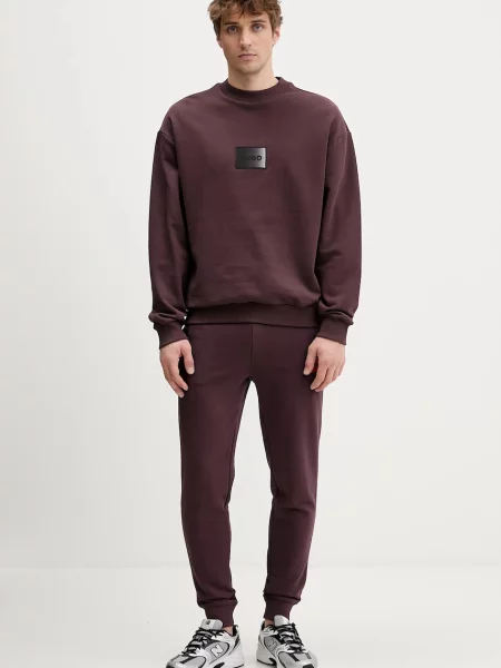 Спортивні штани HUGO меланж чорний