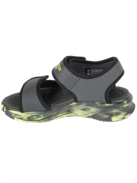 Sandały chłopięce S-Lights: Sola Glow Sandal Fusion Brights szare