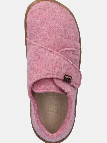 Froddo пантофи за деца BAREFOOT WOOLY розово
