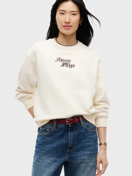 Світшот Tommy Hilfiger бежевий