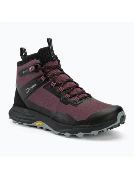Дамски туристически обувки Berghaus Mid GTX wine/black черно