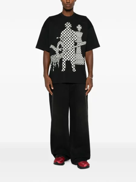 Tricou Pdf cu imagine negru