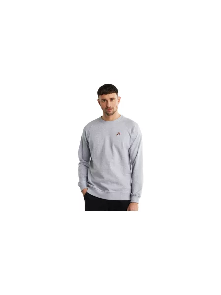 Dedicated Sweatshirt Malmoe Mushroom Mężczyźni Bluzy i bluzy z kapturem Dedicated Size: XL szary