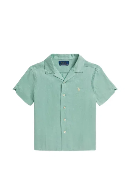 Koszula dziecięca Polo Ralph Lauren zielona