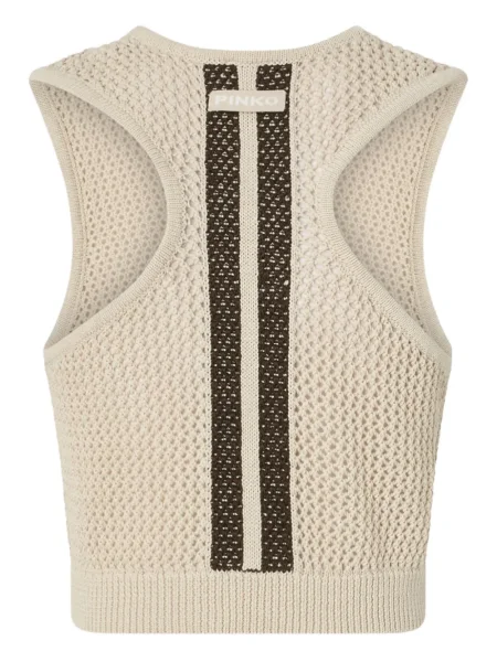 Top Pinko fără mâneci tricotate