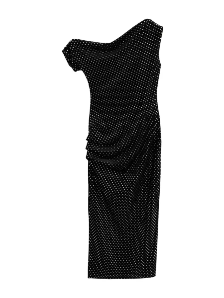 Next Rochie / transparent negru