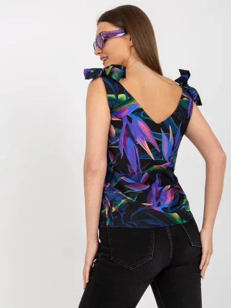 Tricou Fashionhunters cu imagine negru