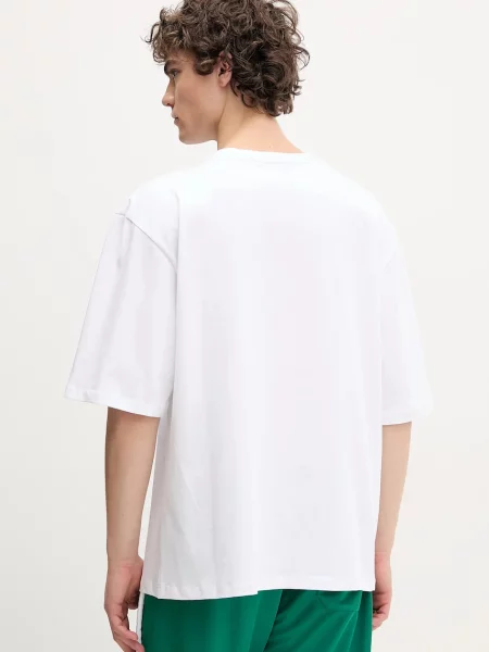 Tričko Fiorucci Candy Logo Relaxed Fit T-Shirt s potiskem bílá