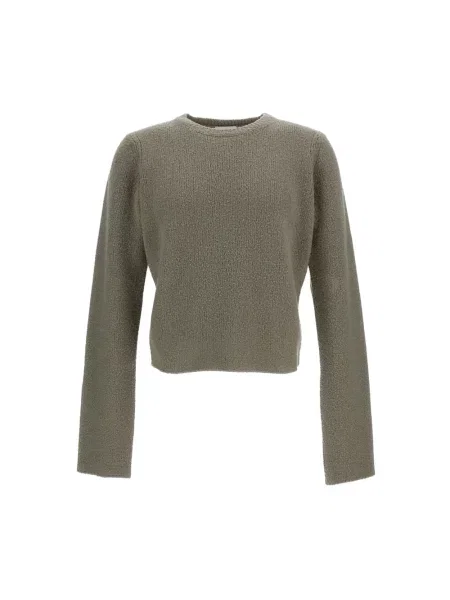 Dzianinowy sweter Rier szary