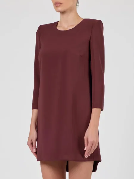Платье Elisabetta Franchi бордовое