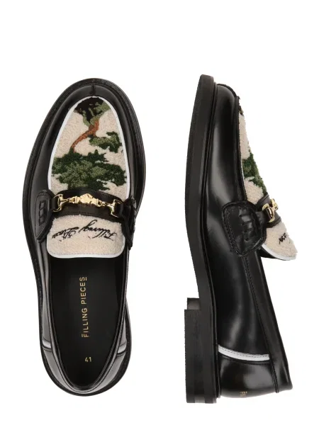 Členkové topánky Filling Pieces čierna