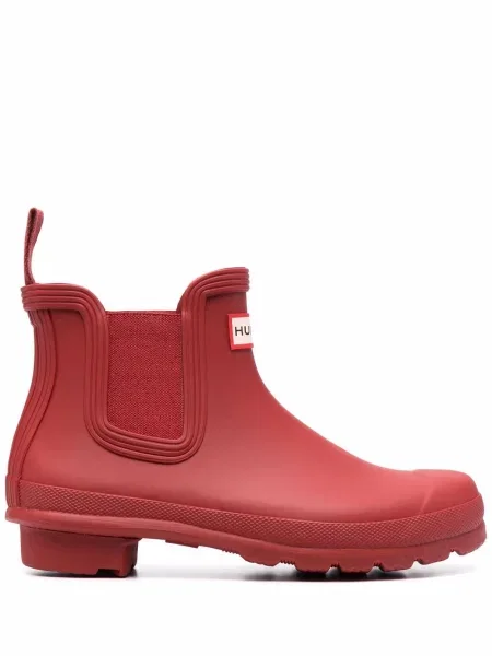 Botine chelsea Hunter roșu
