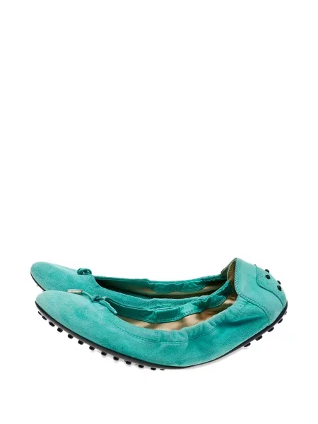 Balerini Tod's cu funde verde