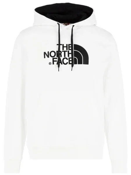 Hanorac cu glugă The North Face alb