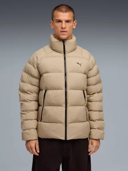 Демісезонна куртка PUMA Mono Jacket комбінований верх бежевий