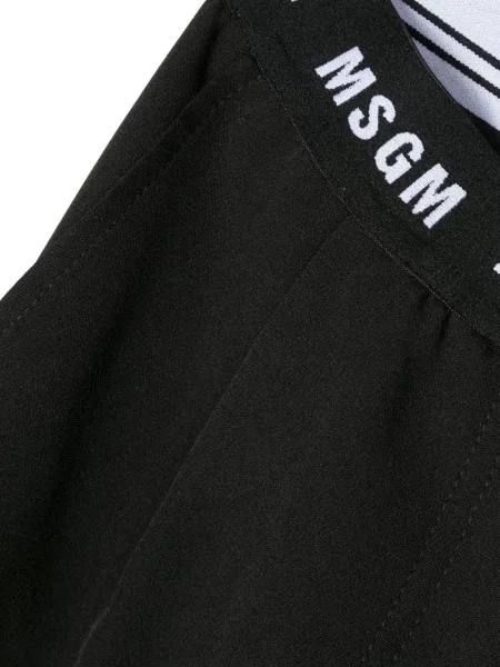 Dětské kalhoty Msgm černé