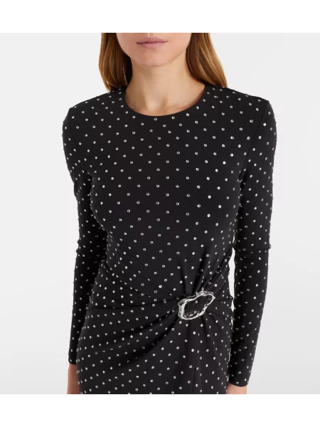 Rochie Roland Mouret din jerseu negru