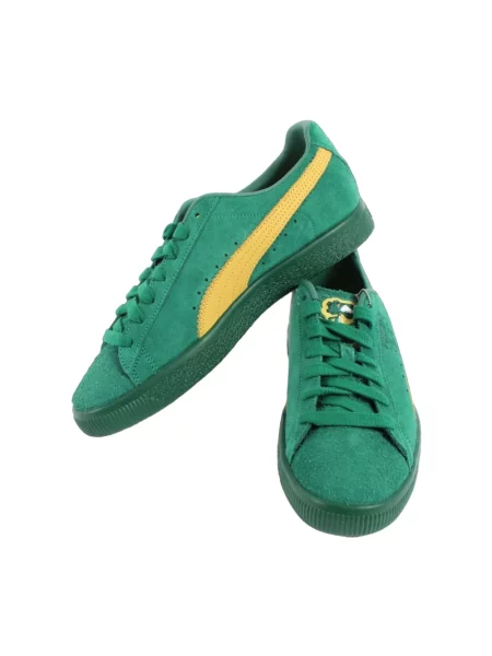 Sneakersy Puma Clyde zielone