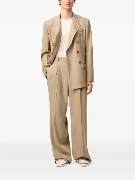 Pantaloni Ami Paris plisate