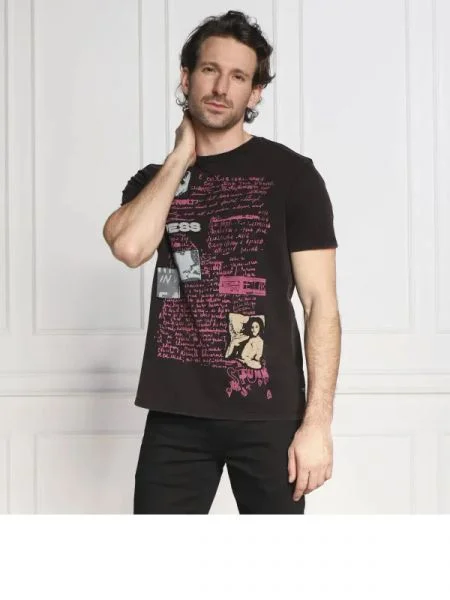GUESS Tricou maro