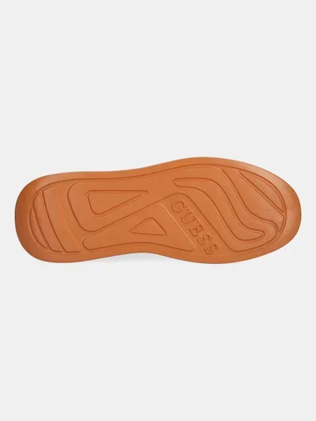 Guess sneakersy ELBA beżowy FMTLBA białe