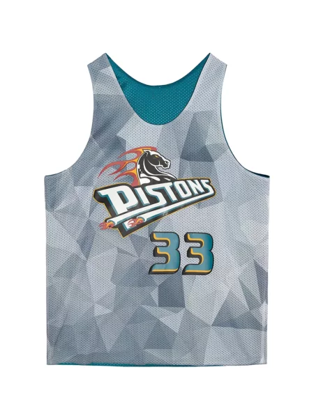 Cămașă Mitchell & Ness reversibilă albastru