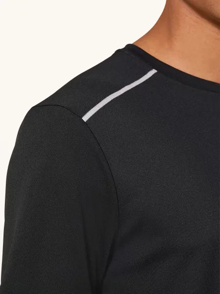 Nike Běžecké Tričko Miler černá