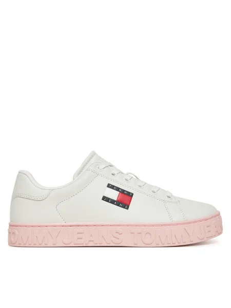 Сникърси Tommy Jeans бяло