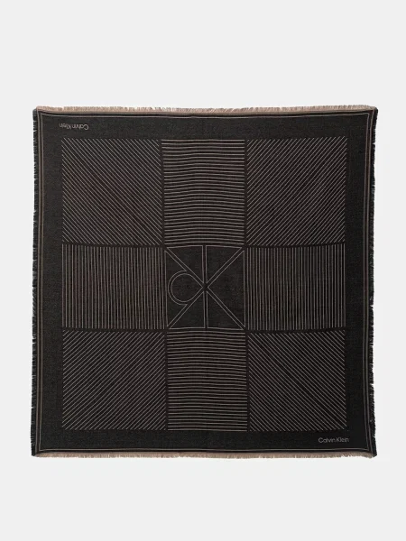 Marama Calvin Klein za žene s uzorkom crna