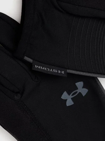 Bežecké rukavice Under Armour čierna