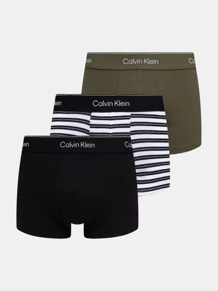 Calvin Klein Underwear testhezálló boxeralsó férfi csomag zöld