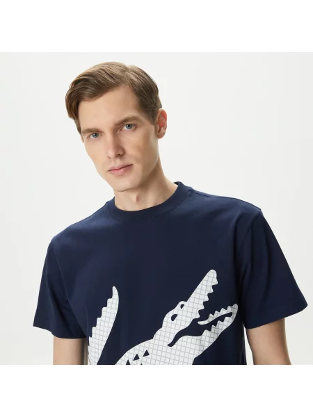 Lacoste T-Shirt granatowy