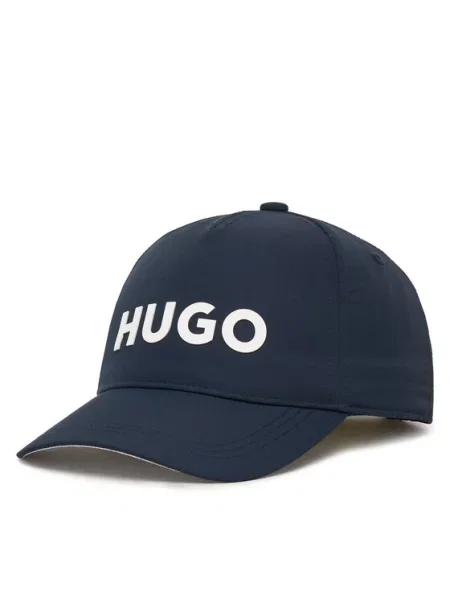 HUGO Czapka z daszkiem M granatowy