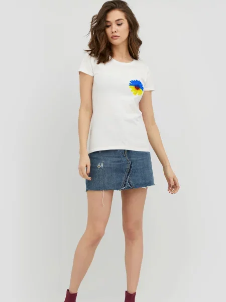 Футболка Yappi белая