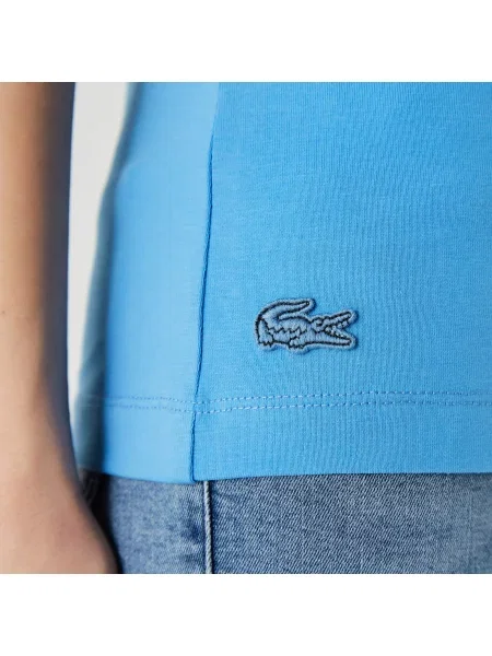 Футболка Lacoste голубая