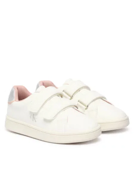 Calvin Klein Laisvalaikio batai Low Cut Velcro Sneaker S balta