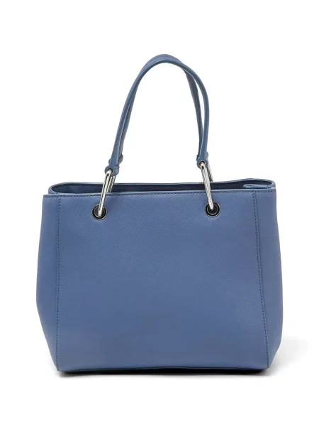 Geantă shopper Dkny din piele albastru