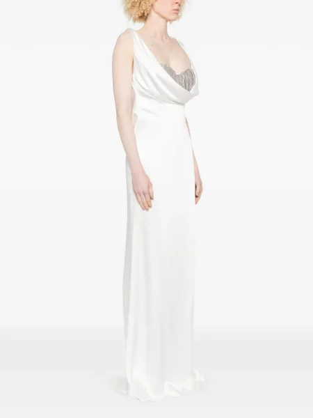 Maxi rochie maxi Giuseppe Di Morabito de costum alb