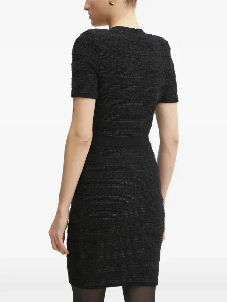 Rochie mini Marciano scurtă de costum negru
