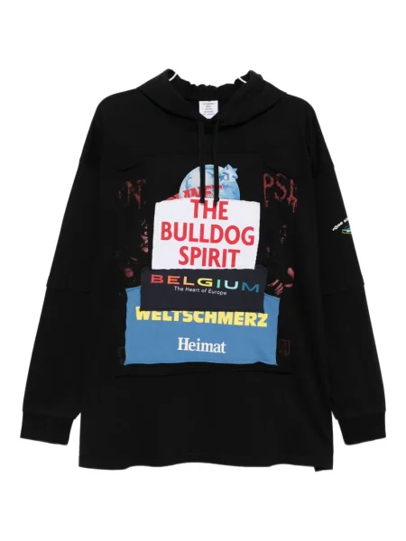 Hanorac cu glugă Vetements negru