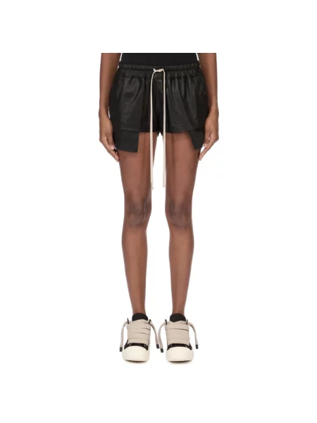 Szorty Rick Owens z dżerseju czarne