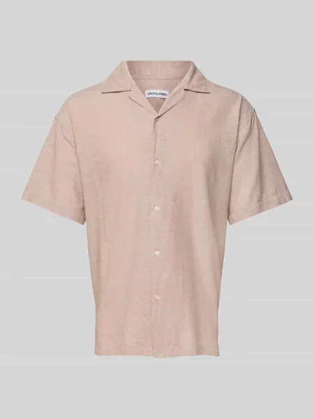 Koszula casualowa o kroju regular fit z kołnierzykiem typu resort model ‘BREEZE’ Jack & Jones
