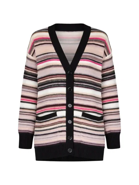 Cardigan Missoni cu dungi negru