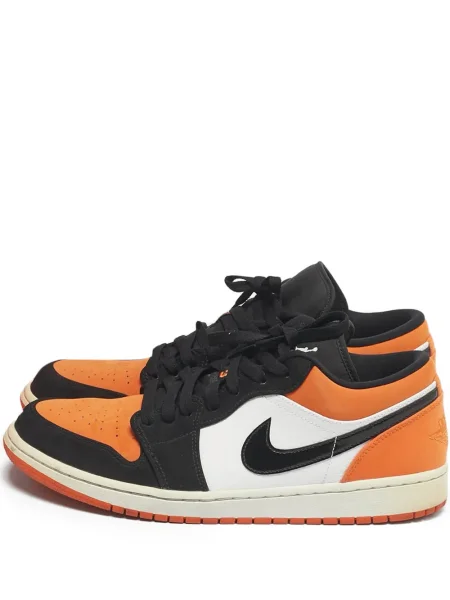 Sneakerși Jordan Air Jordan 1 din piele portocaliu
