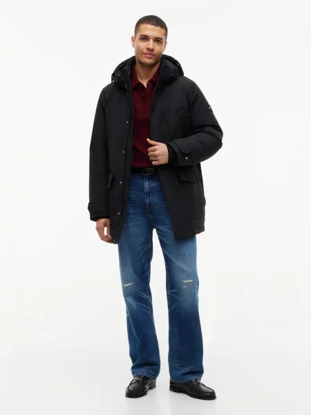 Tommy Hilfiger kurtka puchowa Mężczyźni M czarny